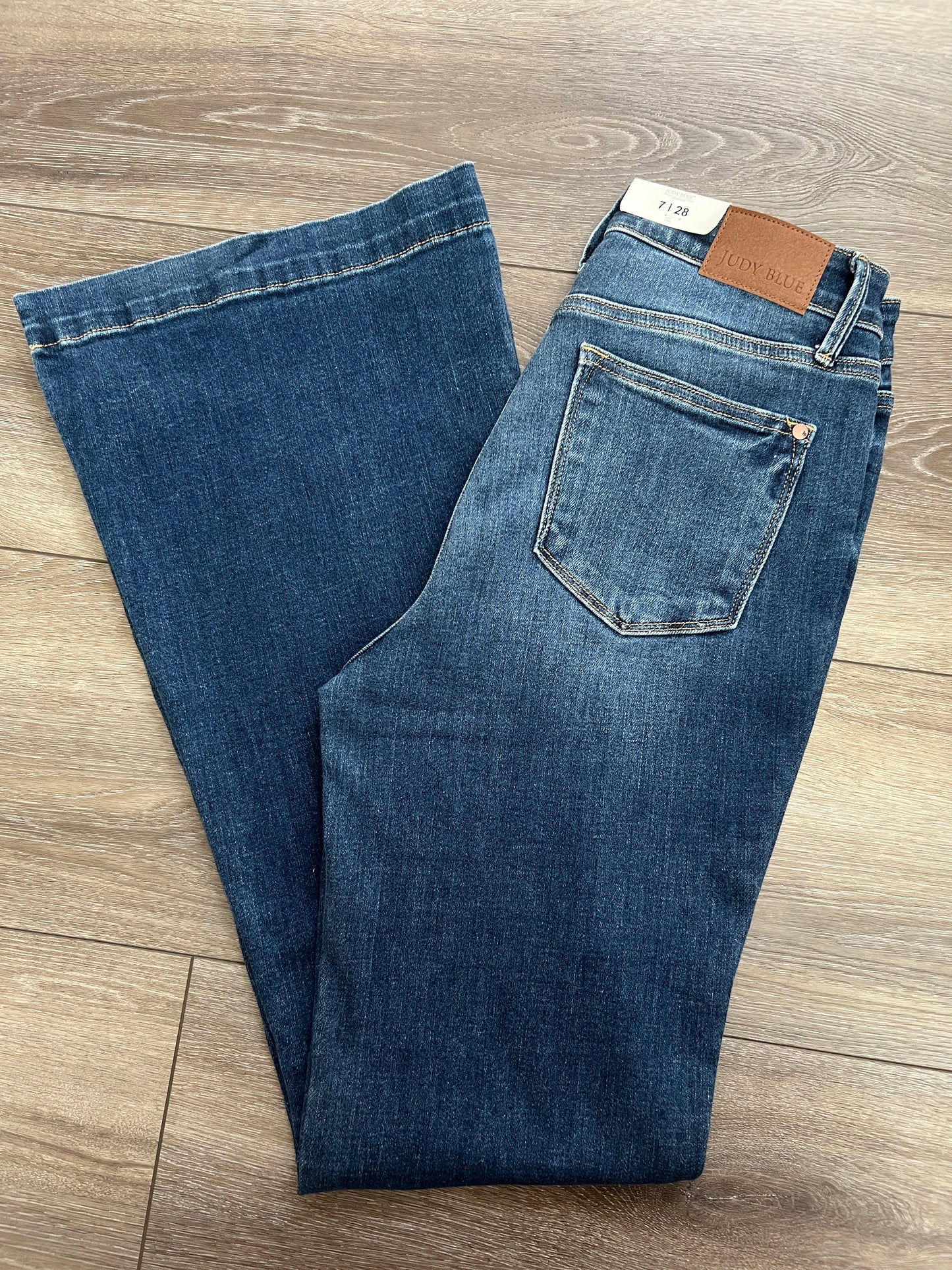 Judy Blue Trouser Hem Flare Jeans