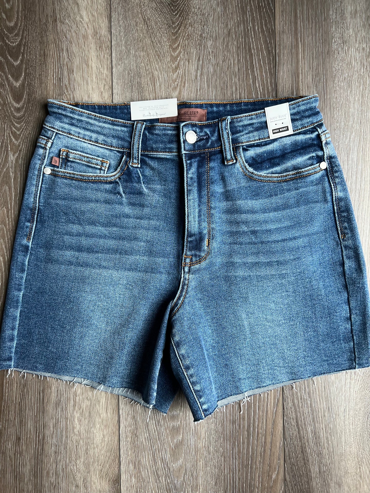 Judy Blue High-Rise Cutoff Jean Shorts