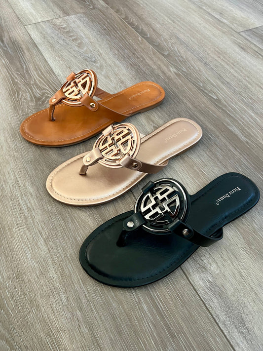 ‘Summertime Strolls’ Flat Sandal