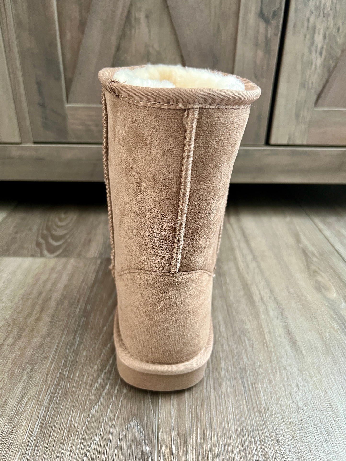 Mid-Height Fur Boots