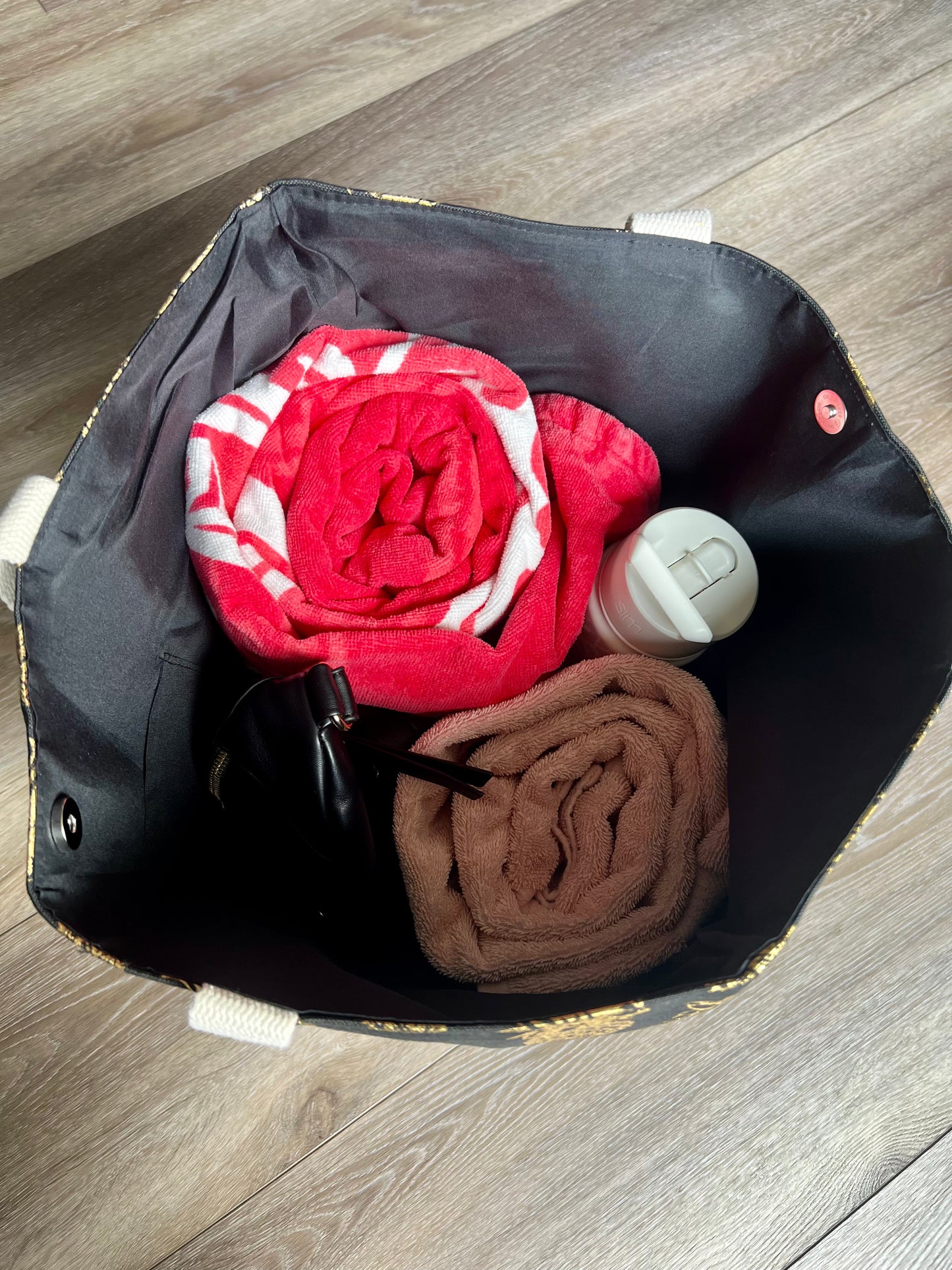 Pineapple Foil Tote Bag