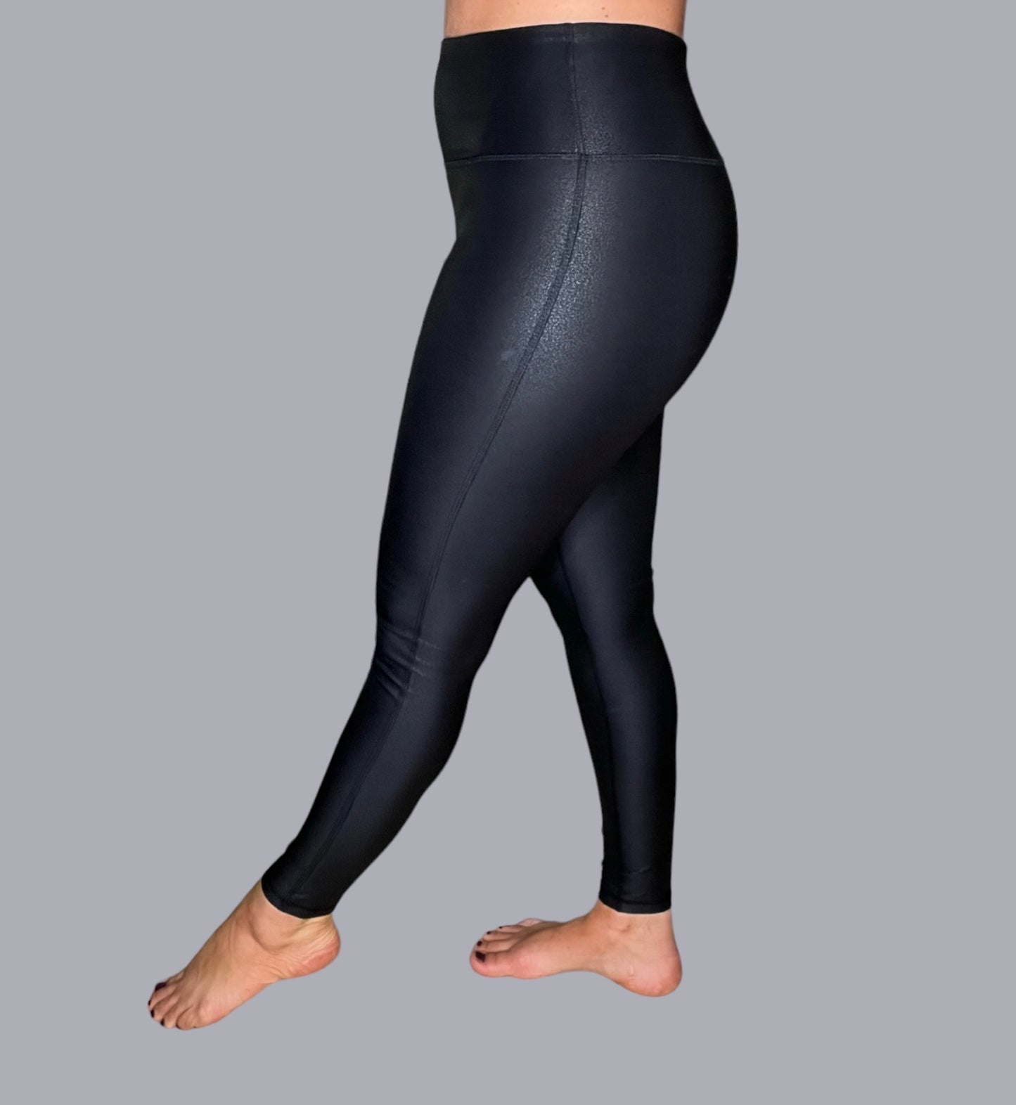 Metallic Pebble Leggings