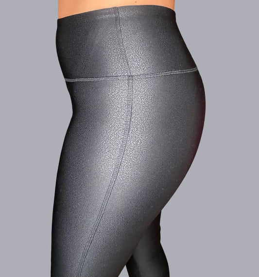 Metallic Pebble Leggings