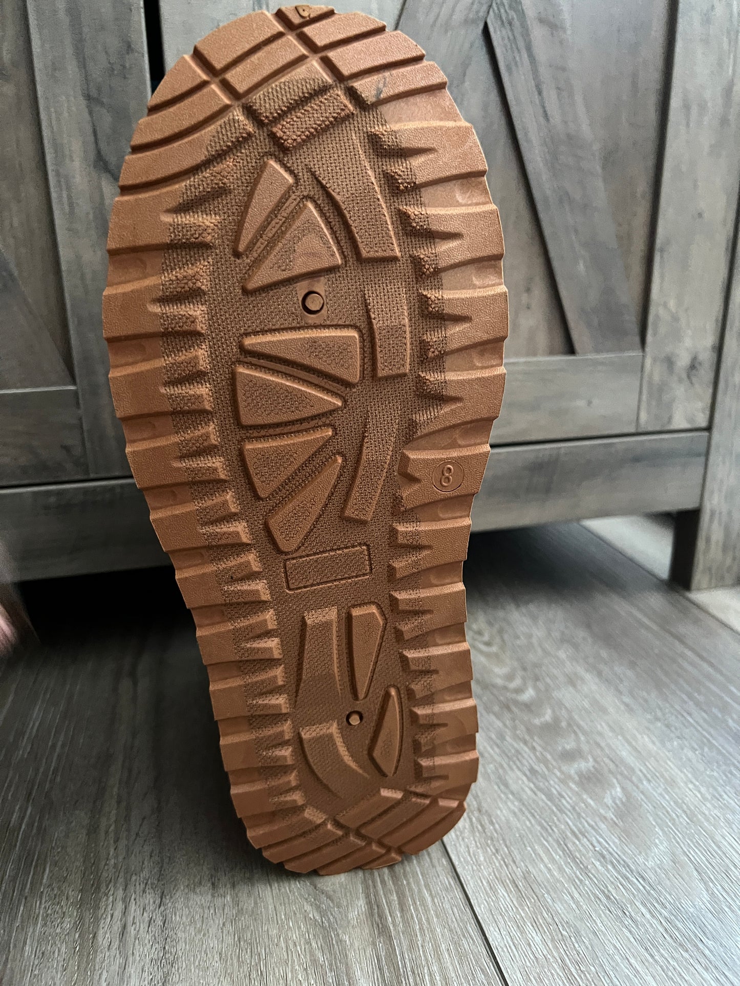 Aztec Trim Platform Ankle Booties