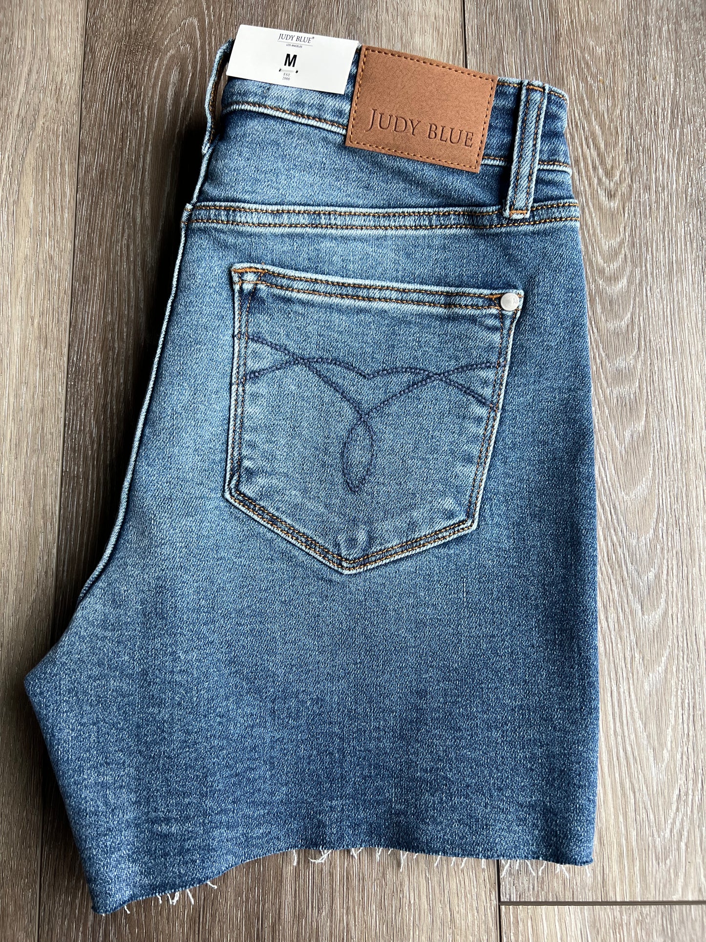 Judy Blue High-Rise Cutoff Jean Shorts