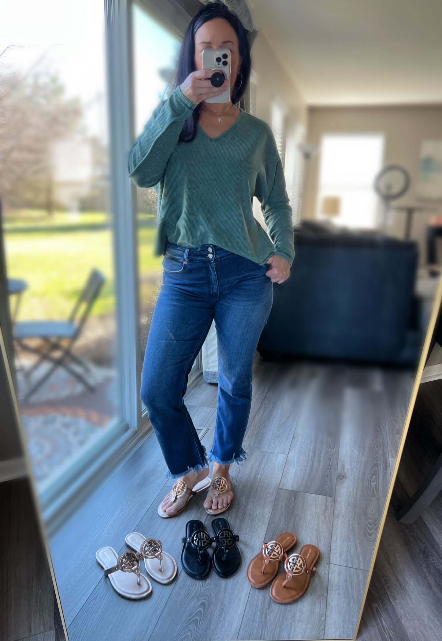 ‘Summertime Strolls’ Flat Sandal