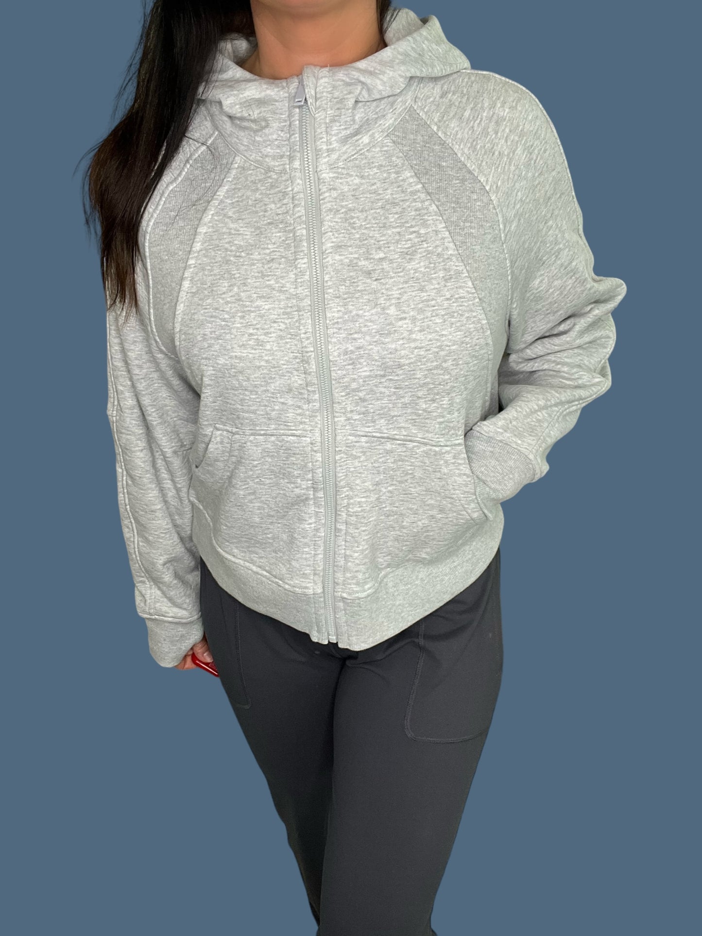 Full-Zip Luxe Hoodie Jacket