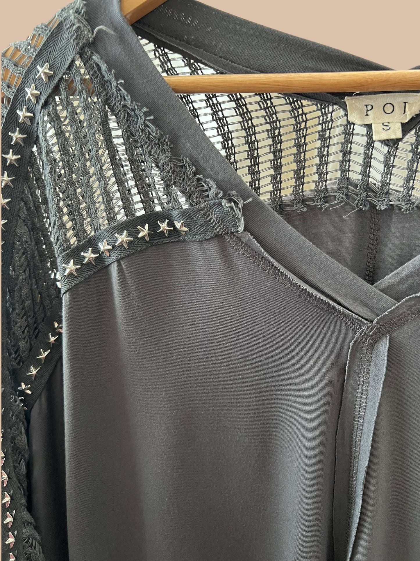 'Star Studded' Flowy Half-Sleeve Top