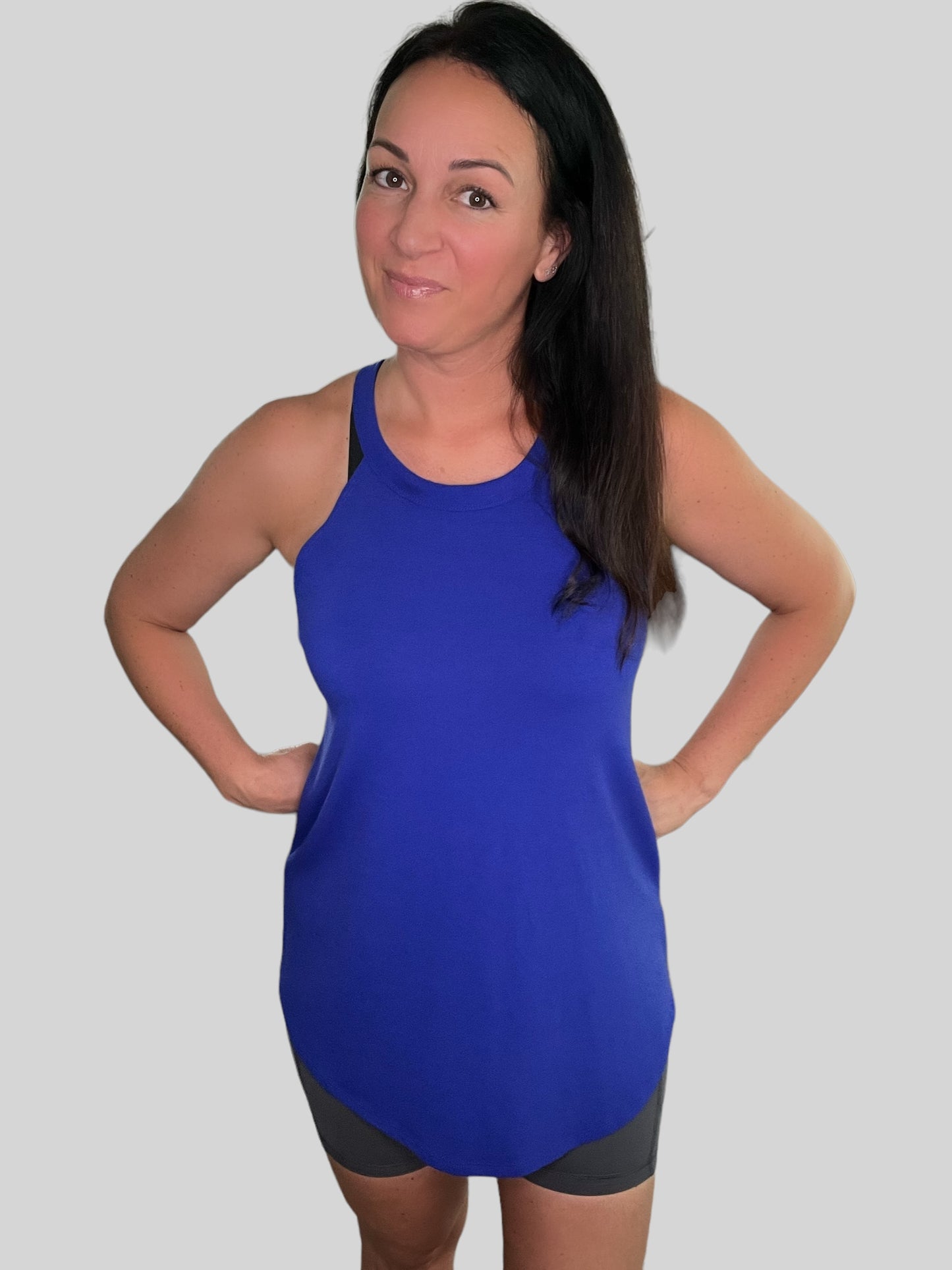Halter Neck Flowy Tank