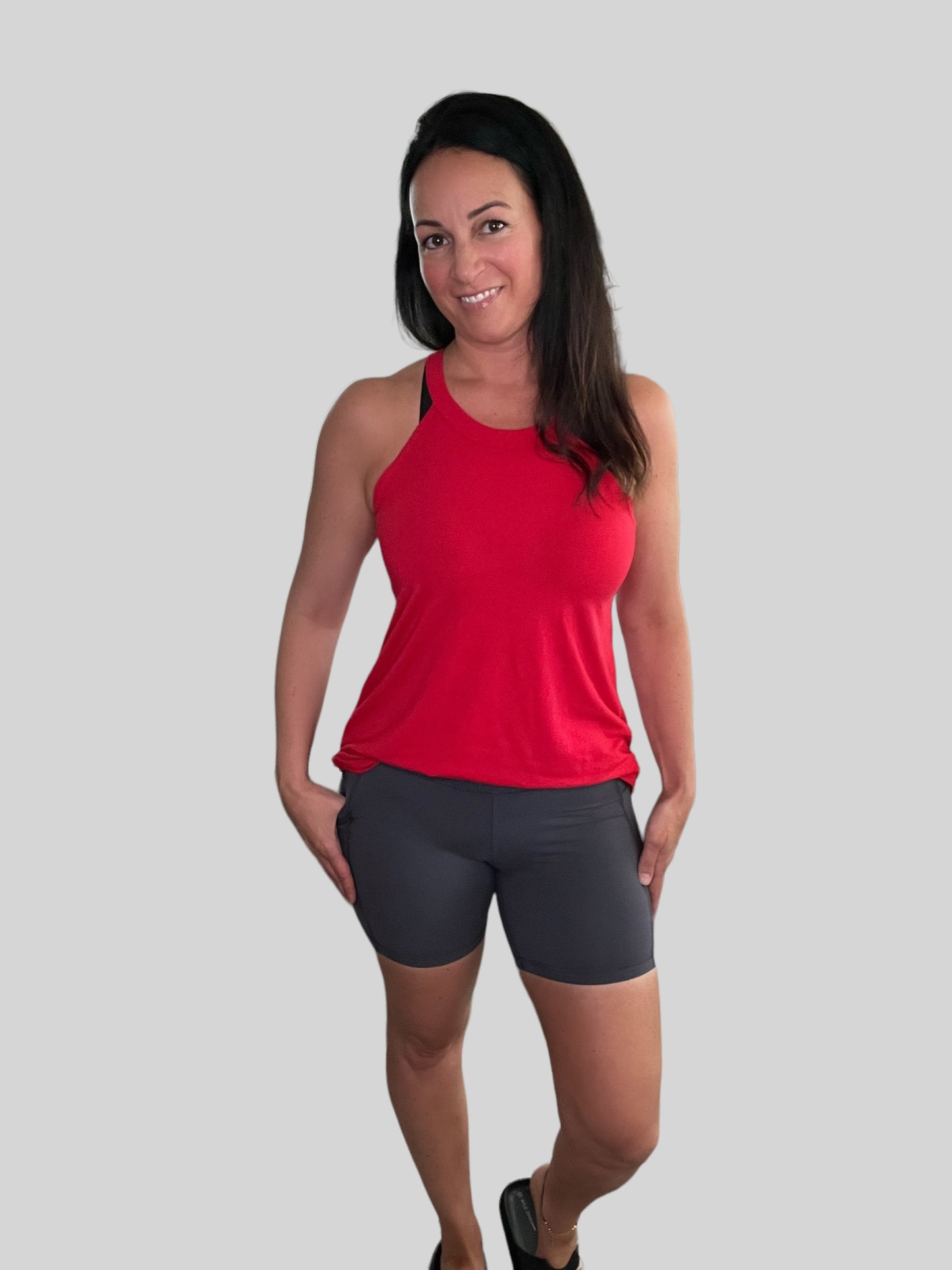 Halter Neck Flowy Tank