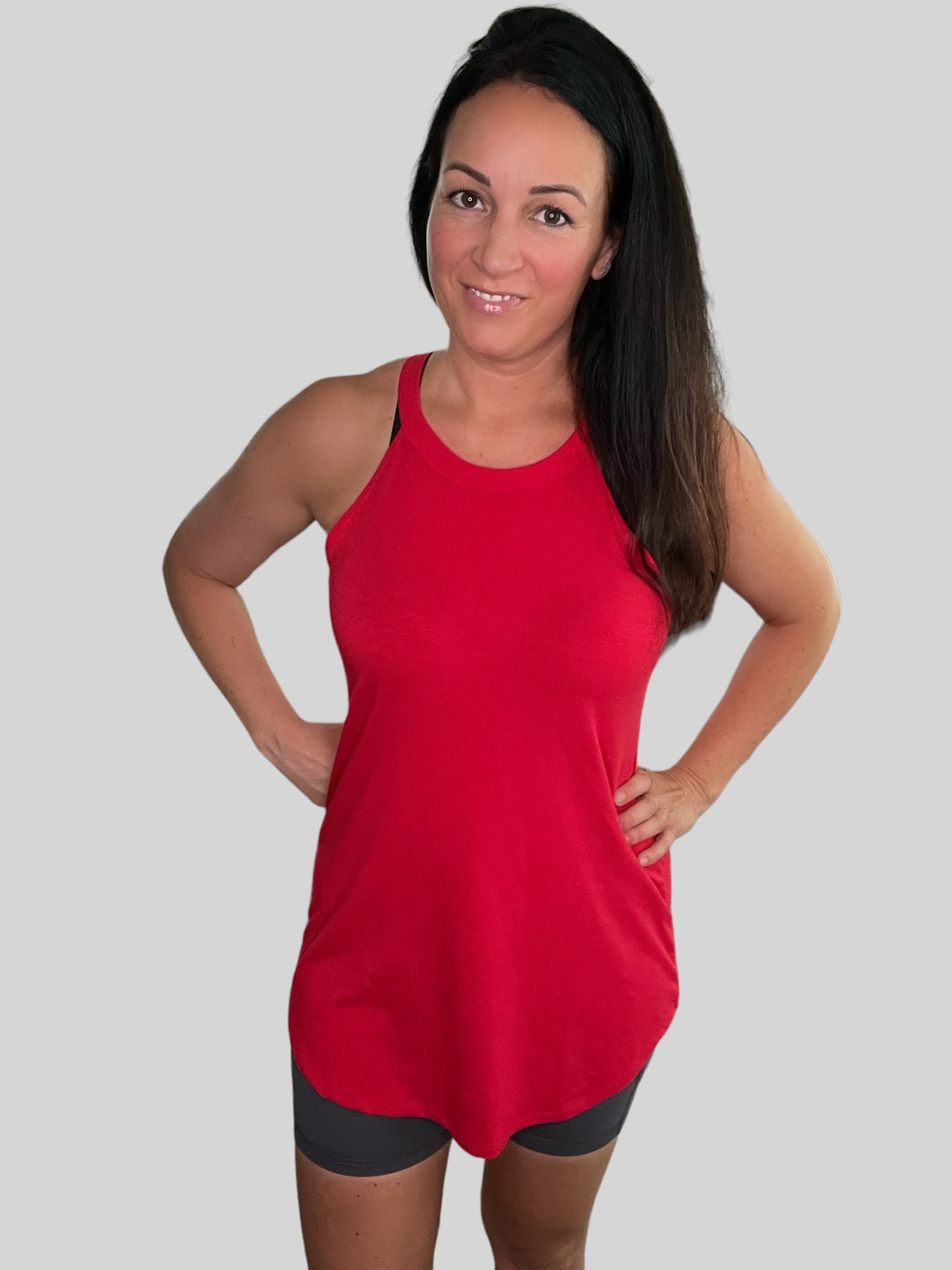 Halter Neck Flowy Tank