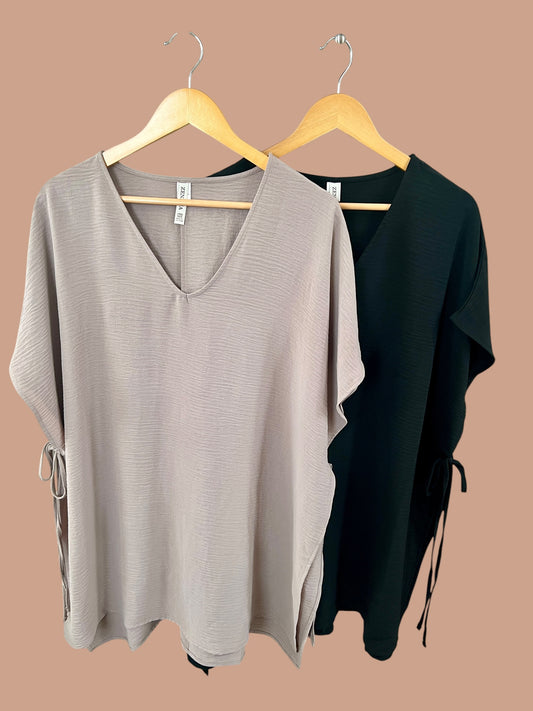 Side-Tie Swim Cover Up