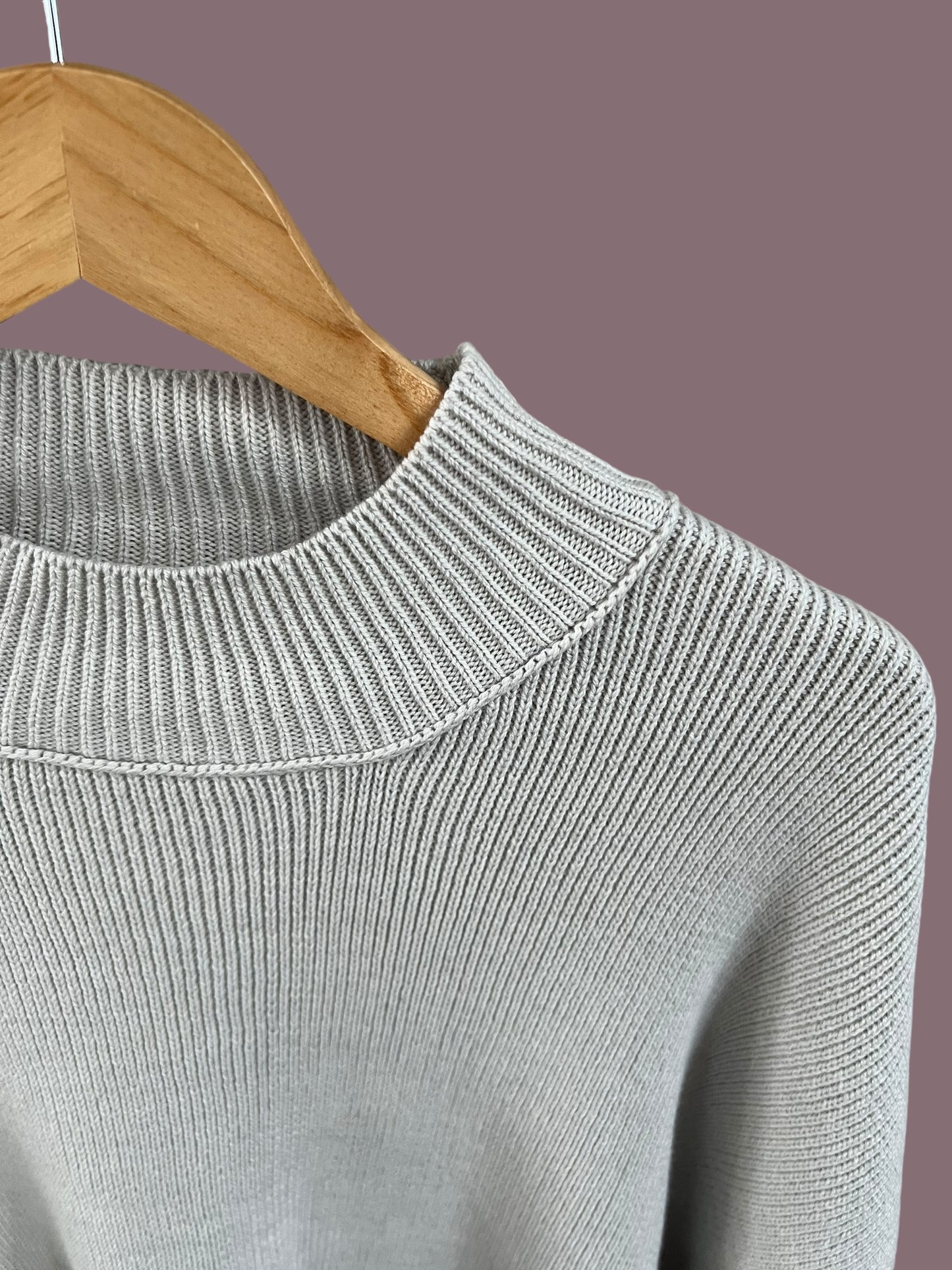 Side Slit Oversized Sweater