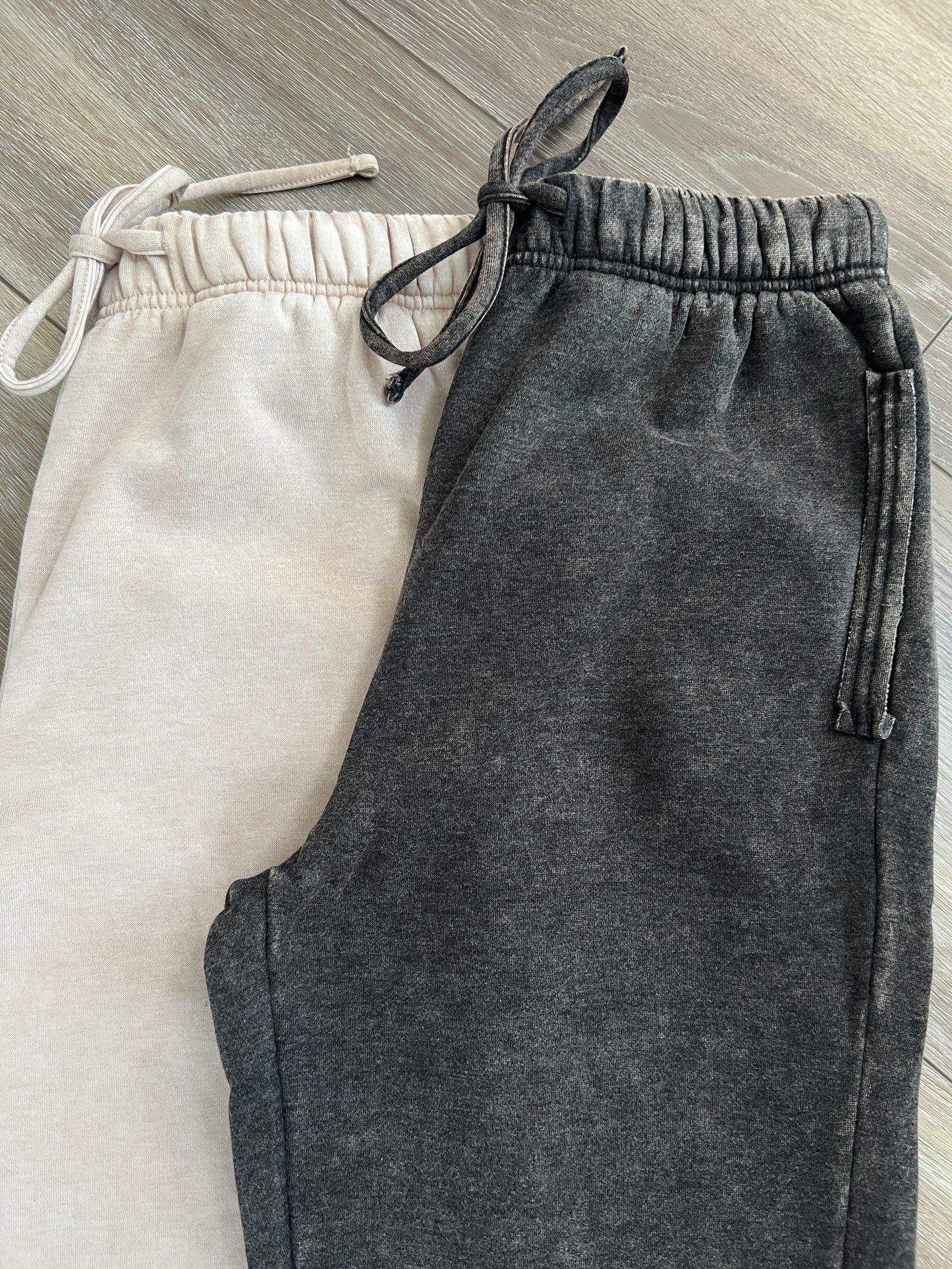 Mineral Wash Fleece Sweatpants
