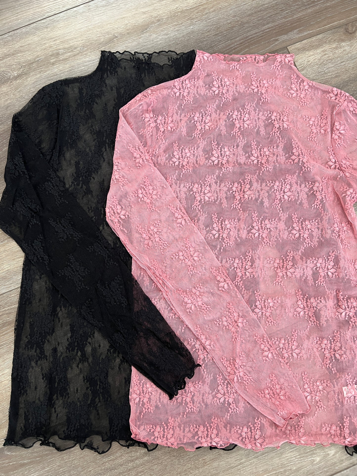 Sheer Lace Top