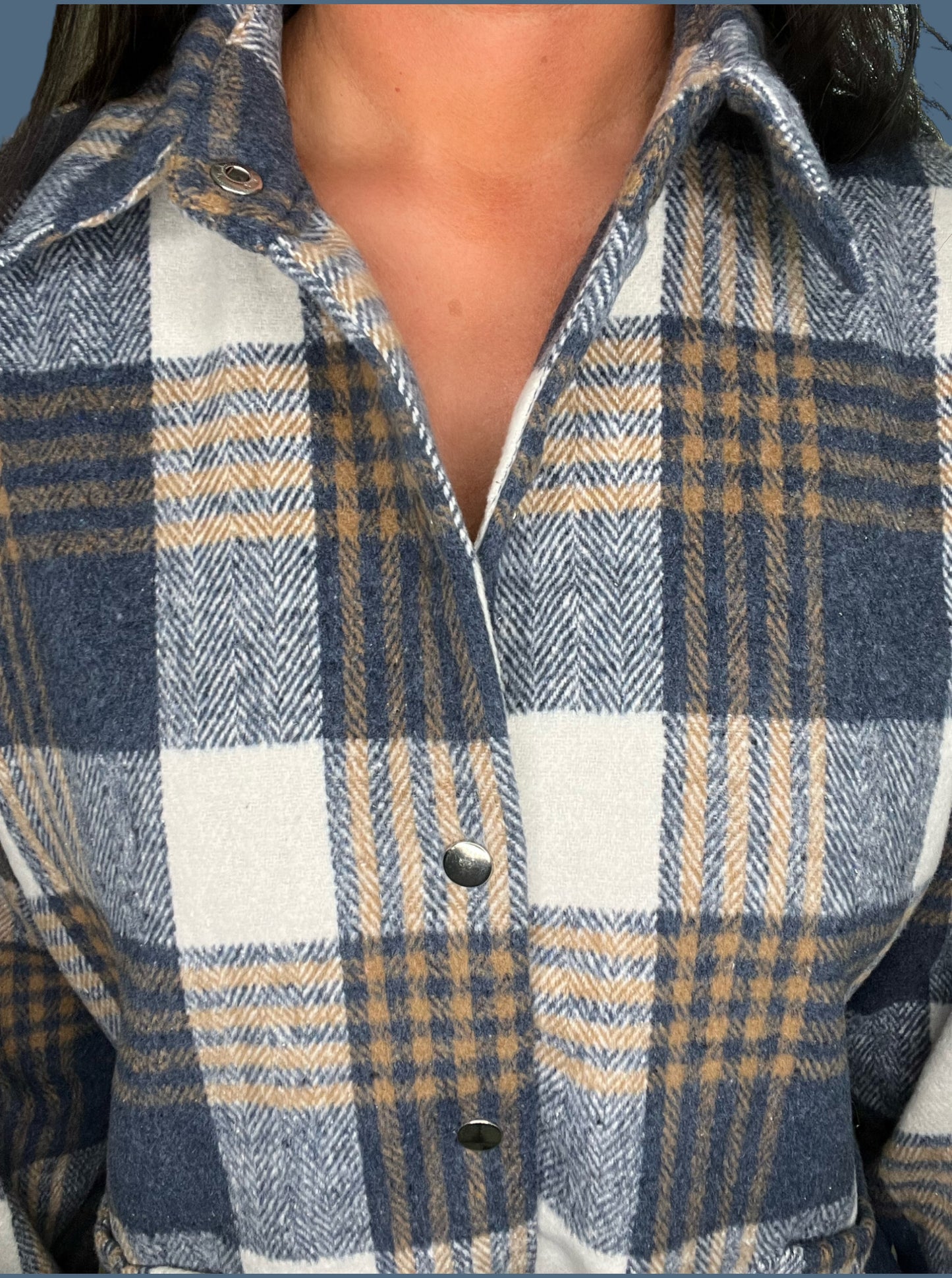 Plaid Oversized Shacket