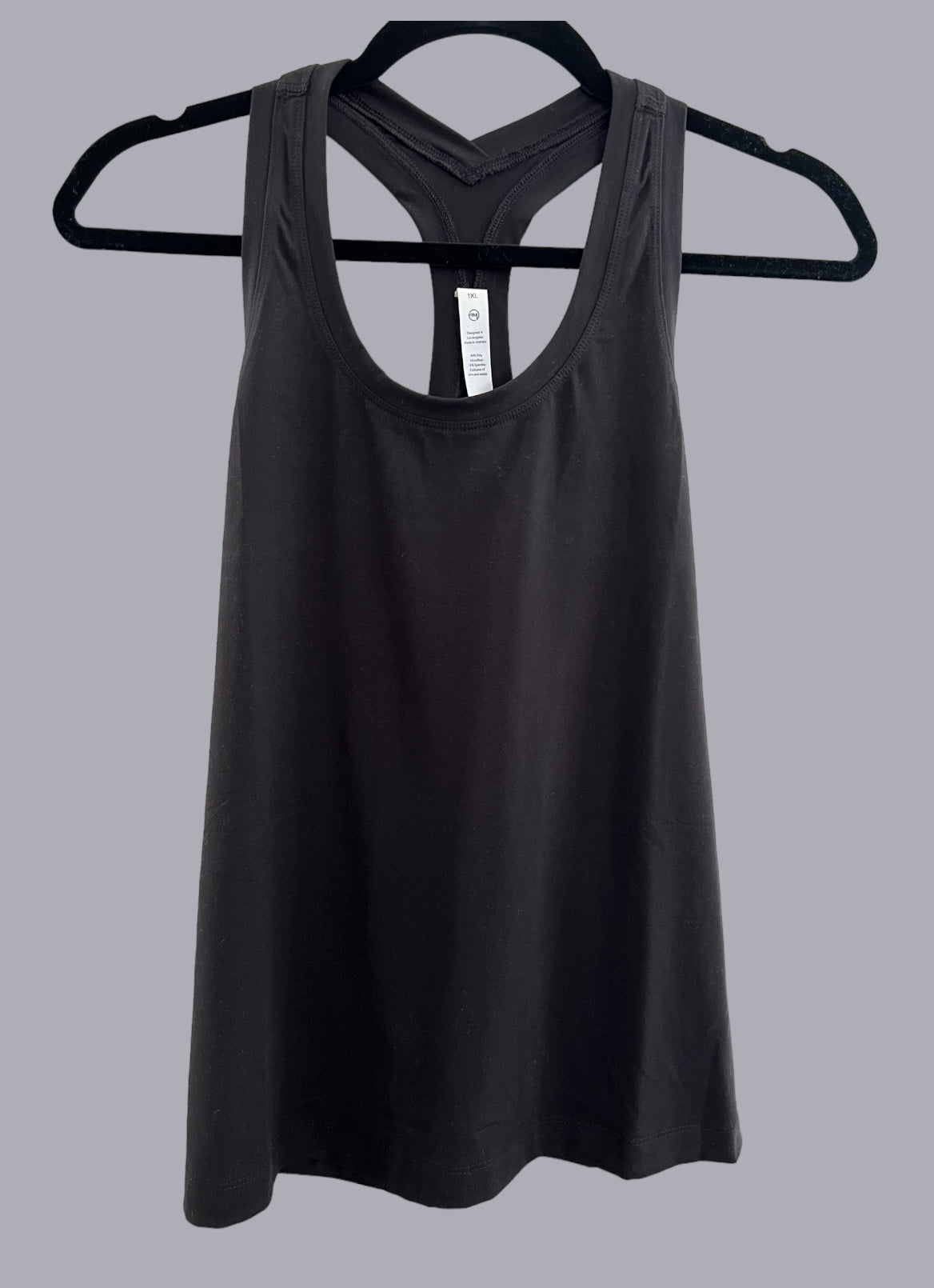 Plus Size Active Racerback Tank