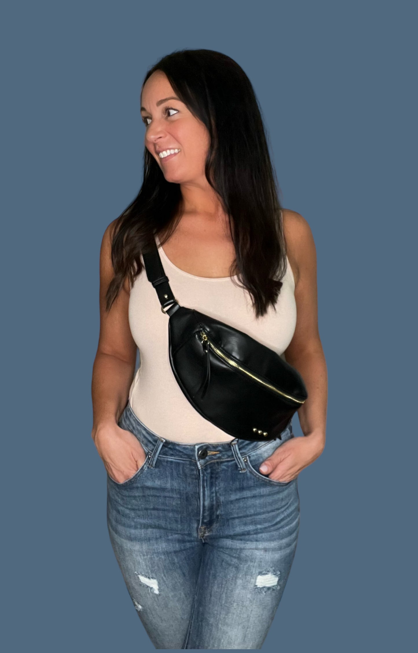 Vegan Leather Bum Bag
