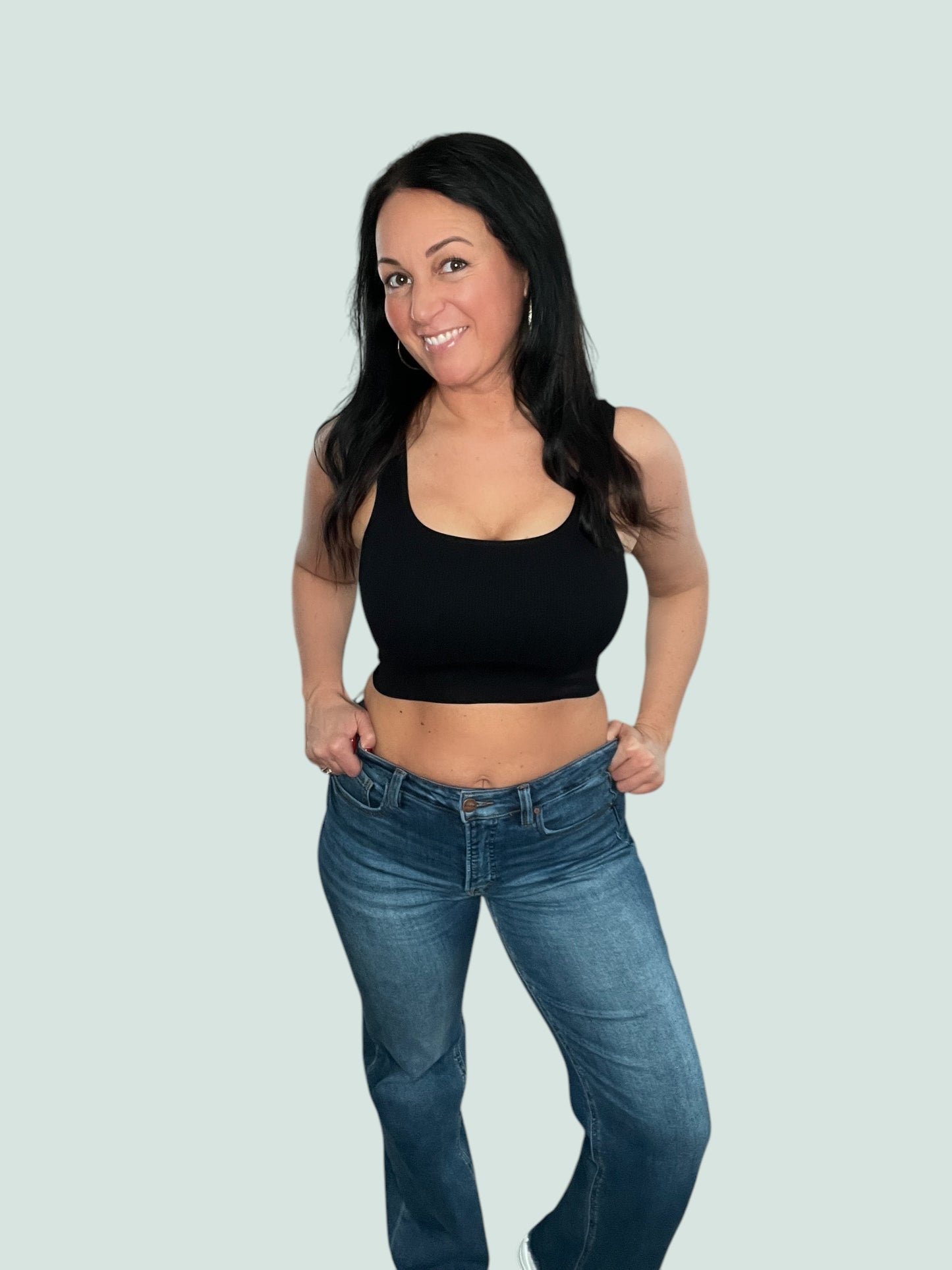 Seamless Ribbed Bralette w/ Removable Pads
