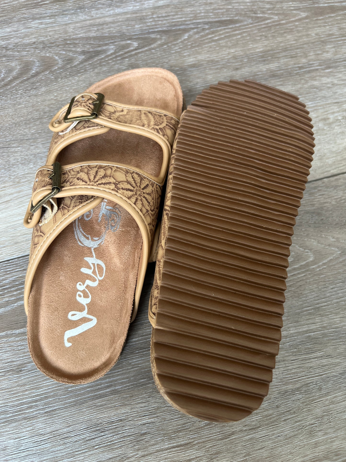 'Walking on Sunshine' Slide Sandals