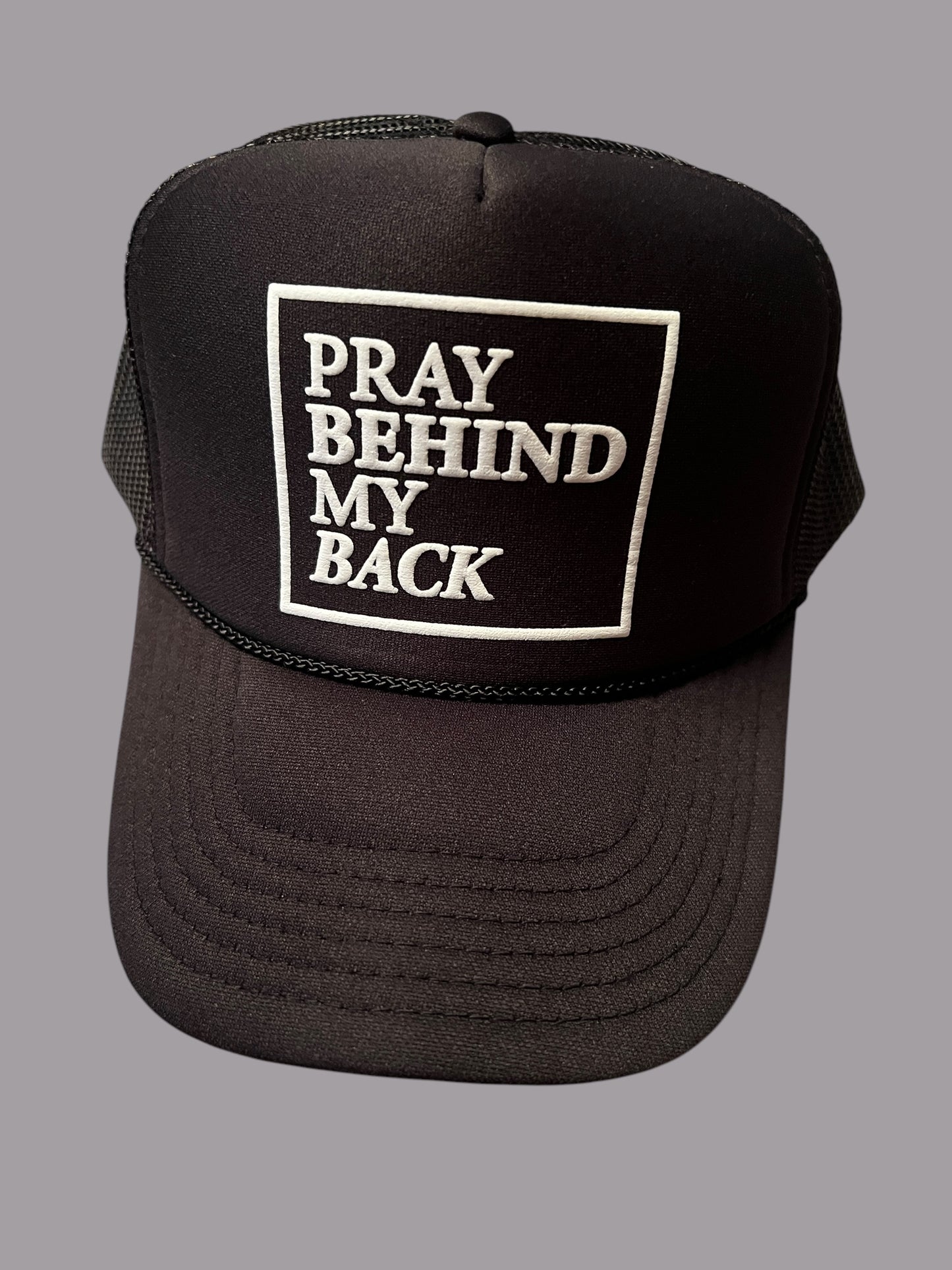 'Behind my Back' Trucker Hat