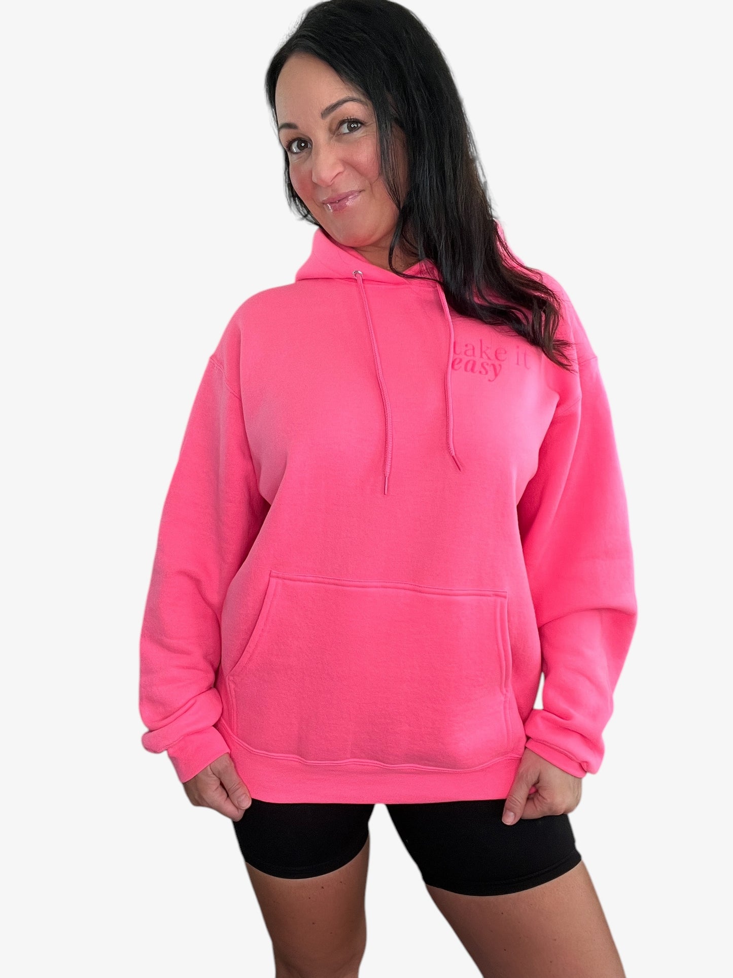 'Take it Easy' Graphic Hoodie Sweatshirt