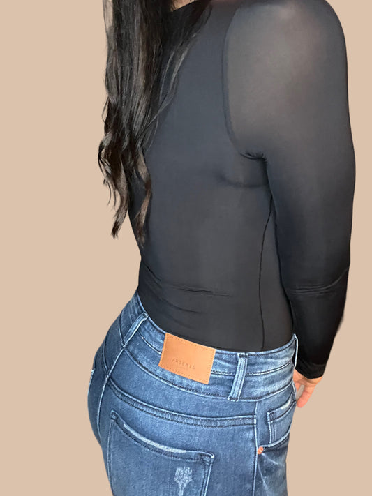 Smoothing Long Sleeve Bodysuit