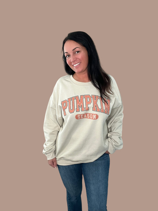 Pumpkin Season Graphic Sweatshirt