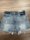 Zenana ‘Day to Night’ High-Rise Frayed Hem Denim Shorts