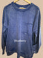 Oversized French Terry Acid Wash Pullover