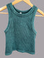 Ribbed Mineral Wash Seamless Tank