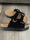 'Everyday Lift' Buckle Slide Sandals
