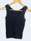 Reversible Neckline Seamless Ribbed Tank