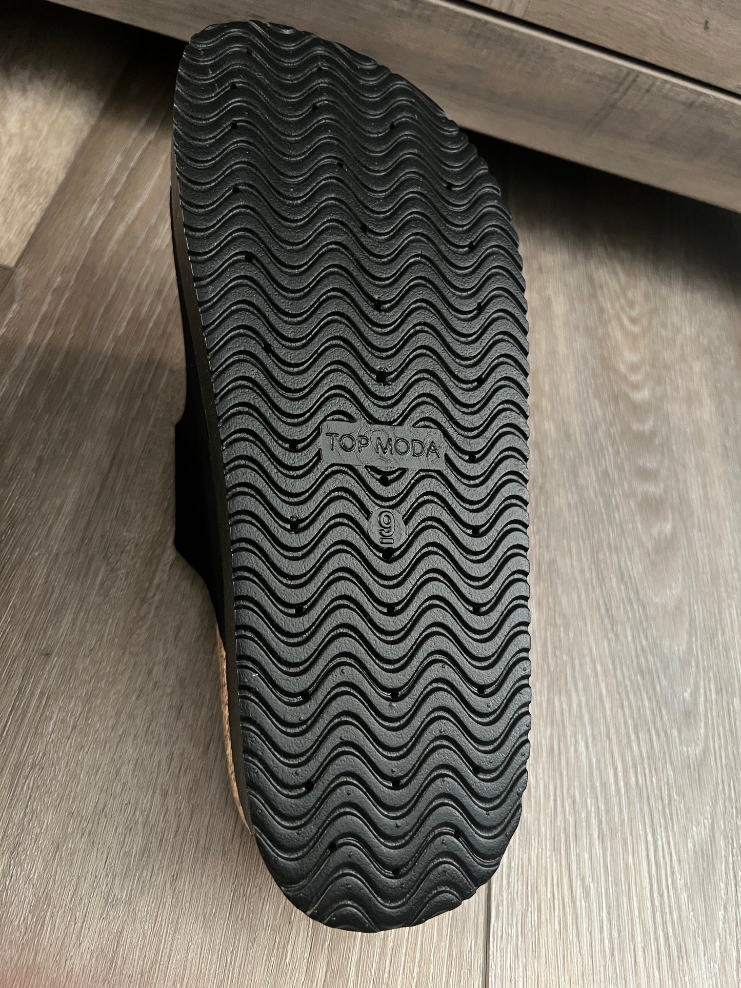 'Everyday Lift' Buckle Slide Sandals