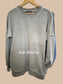Oversized French Terry Acid Wash Pullover