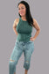 Ribbed Mineral Wash Seamless Tank