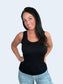 Reversible Neckline Seamless Ribbed Tank