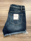 Zenana ‘Day to Night’ High-Rise Frayed Hem Denim Shorts