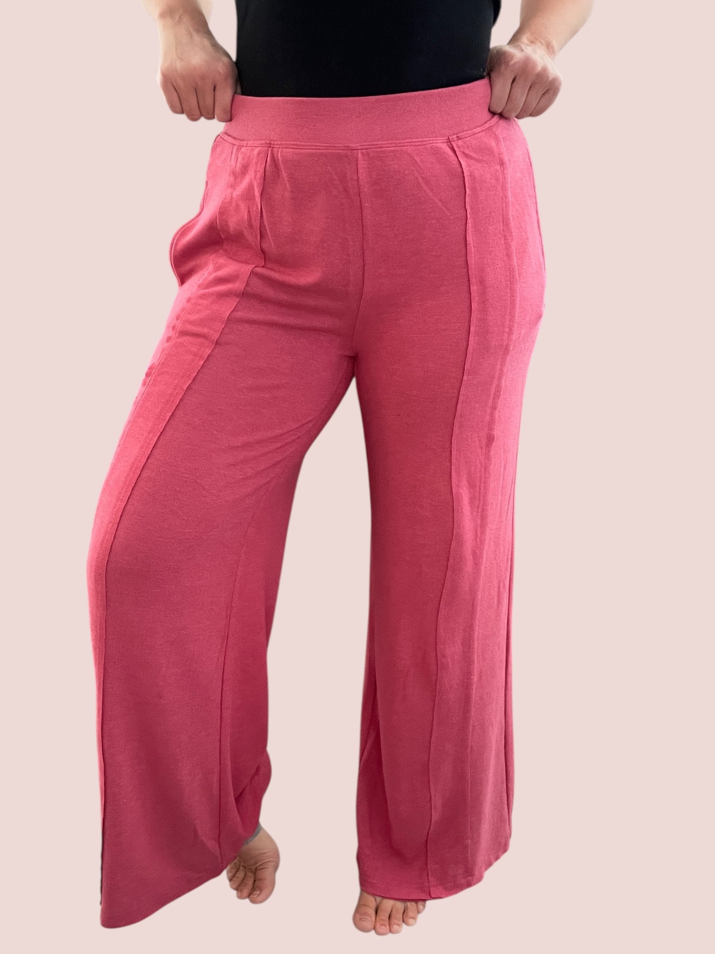 Ultra-Soft Wide Leg Lounge Pants