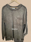 Oversized French Terry Acid Wash Pullover