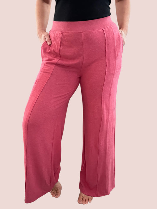 Ultra-Soft Wide Leg Lounge Pants
