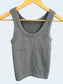 Reversible Neckline Seamless Ribbed Tank
