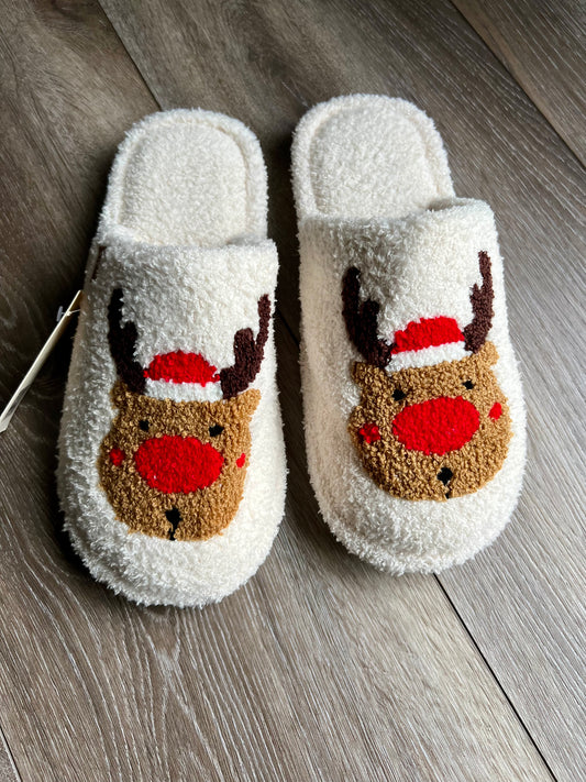 Reindeer Slippers