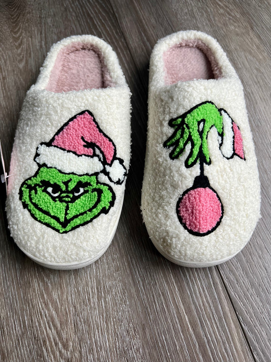 Christmas Sherpa Slippers