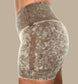 Stone Washed Seamless Biker Shorts