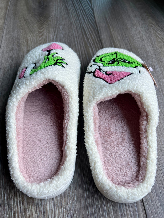 Christmas Sherpa Slippers