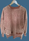 Mineral Wash Fleece Sweatshirt Pullover