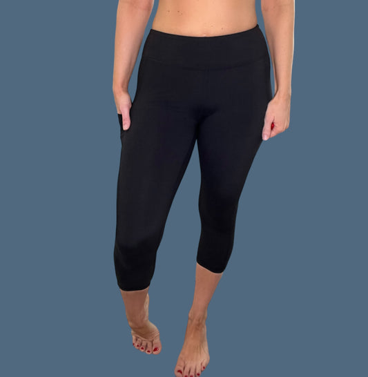 Capri Yoga Leggings w/ Pockets