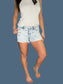 Judy Blue High-Rise 'Cherry on Top' Cutoff Jean Shorts