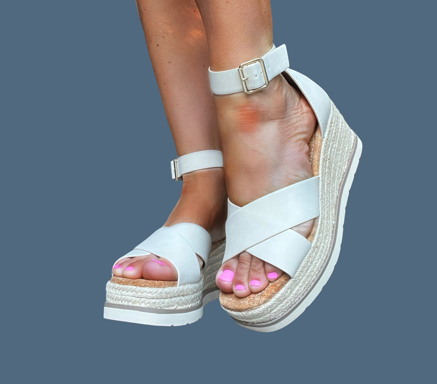 Platform Espadrille Wedge Sandals